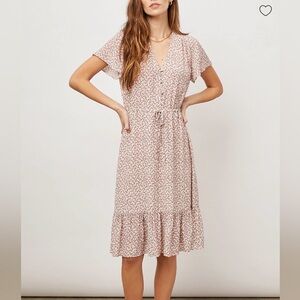 Rails Kiki dress Floral Print Midi Dress